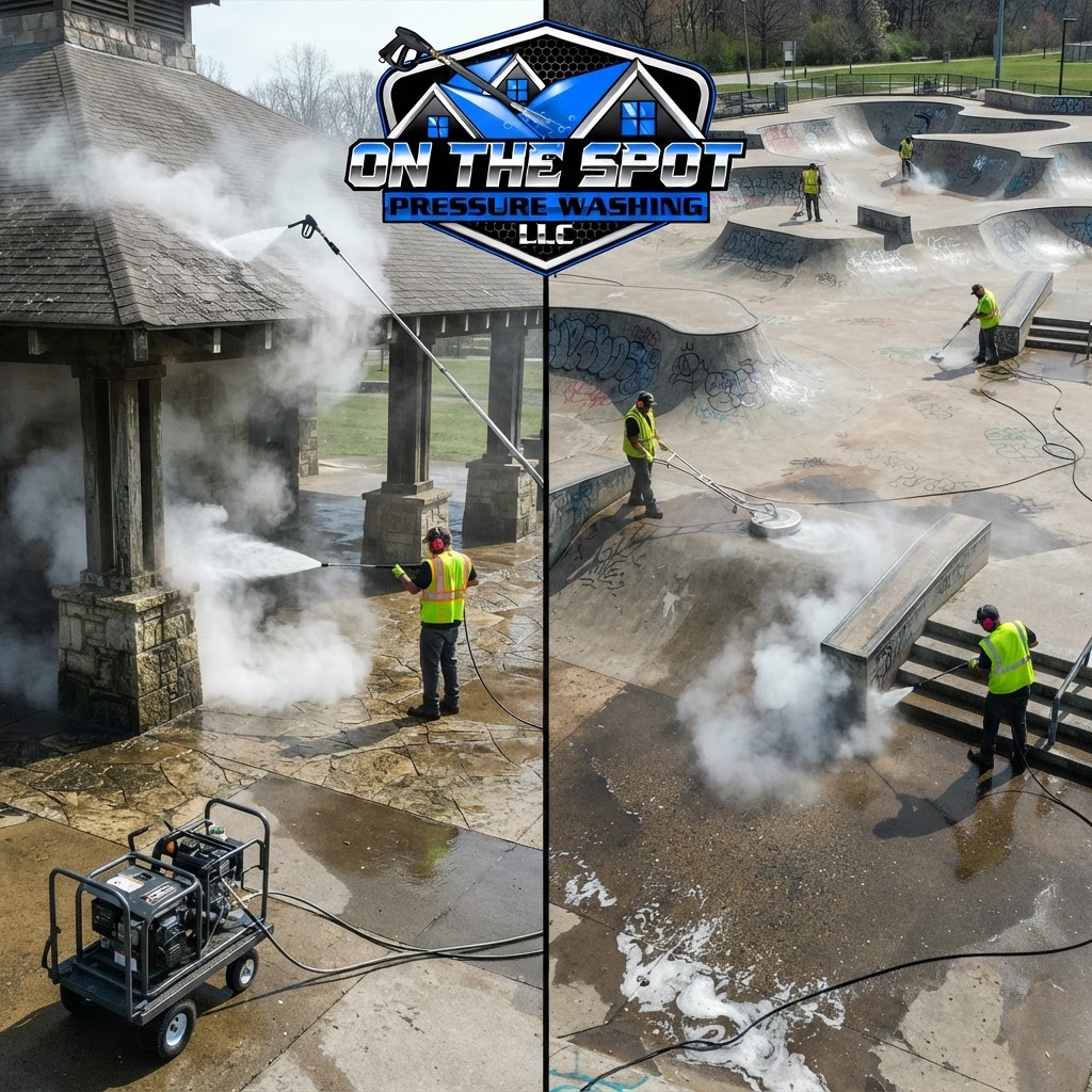 Park Pavilions and Skate Park Sanitizing