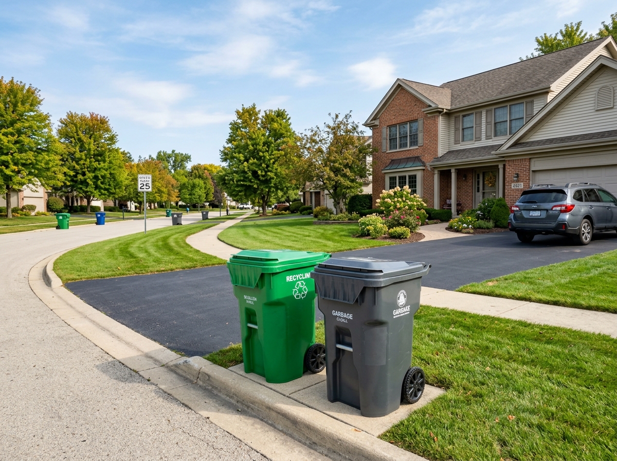 Trash Bin Sanitizing Route